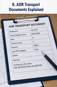 Dokumentacja transportu ADR i dokumenty wysyłkowe dla towarów niebezpiecznych w europejskiej logistyce