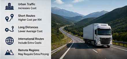 Wycena transportu długodystansowego i europejskie trasy logistyczne