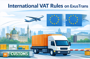 Europejskie i międzynarodowe trasy logistyczne z regulacjami VAT oraz zgodnością transportu transgranicznego