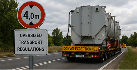 Europejskie przepisy transportowe i zgodność logistyczna dla ładunków ponadgabarytowych