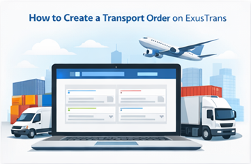 Utwórz zlecenie transportu na ExusTrans korzystając z internetowego rynku transportowego