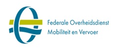 Logo Federalnej Służby Publicznej ds. Mobilności i Transportu Belgii