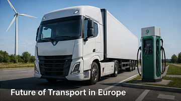 Elektryczne ciężarówki i zielona logistyka w Europie – zrównoważony transport, przyszłość, inteligentne technologie logistyczne
