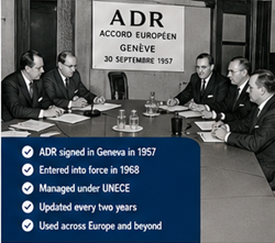 Historyczny rozwój przepisów ADR i transportu towarów niebezpiecznych w Europie