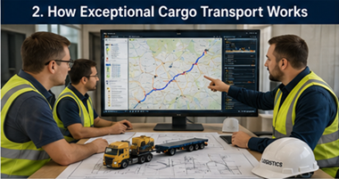 Planowanie logistyki ładunków nienormatywnych i operacje transportu ponadgabarytowego