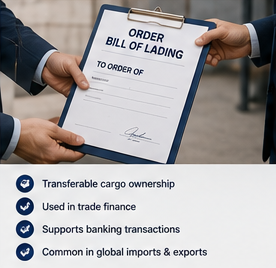 Finansowanie handlu międzynarodowego i dokument Order Bill of Lading w przewozie ładunków