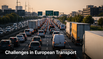 Korki i ciężarówki w Europie – wyzwania logistyczne, opóźnienia, koszty paliwa, transport