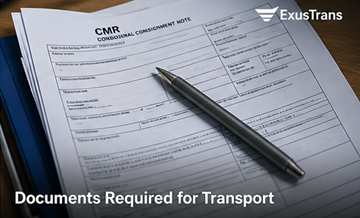 Dokument transportowy CMR, faktura, dokumenty logistyczne w Europie – dokumentacja przewozowa