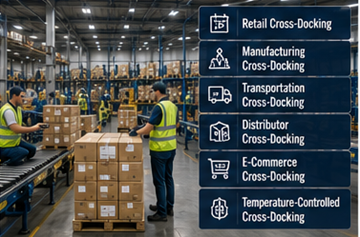 Różne typy cross-dockingu stosowane w transporcie i logistyce magazynowej