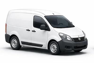 Przewoźnik Mały furgon Renault kangoo w Wondelgem Belgia